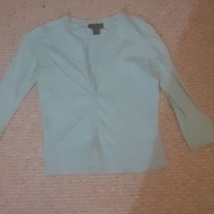 Powder blue cardigan